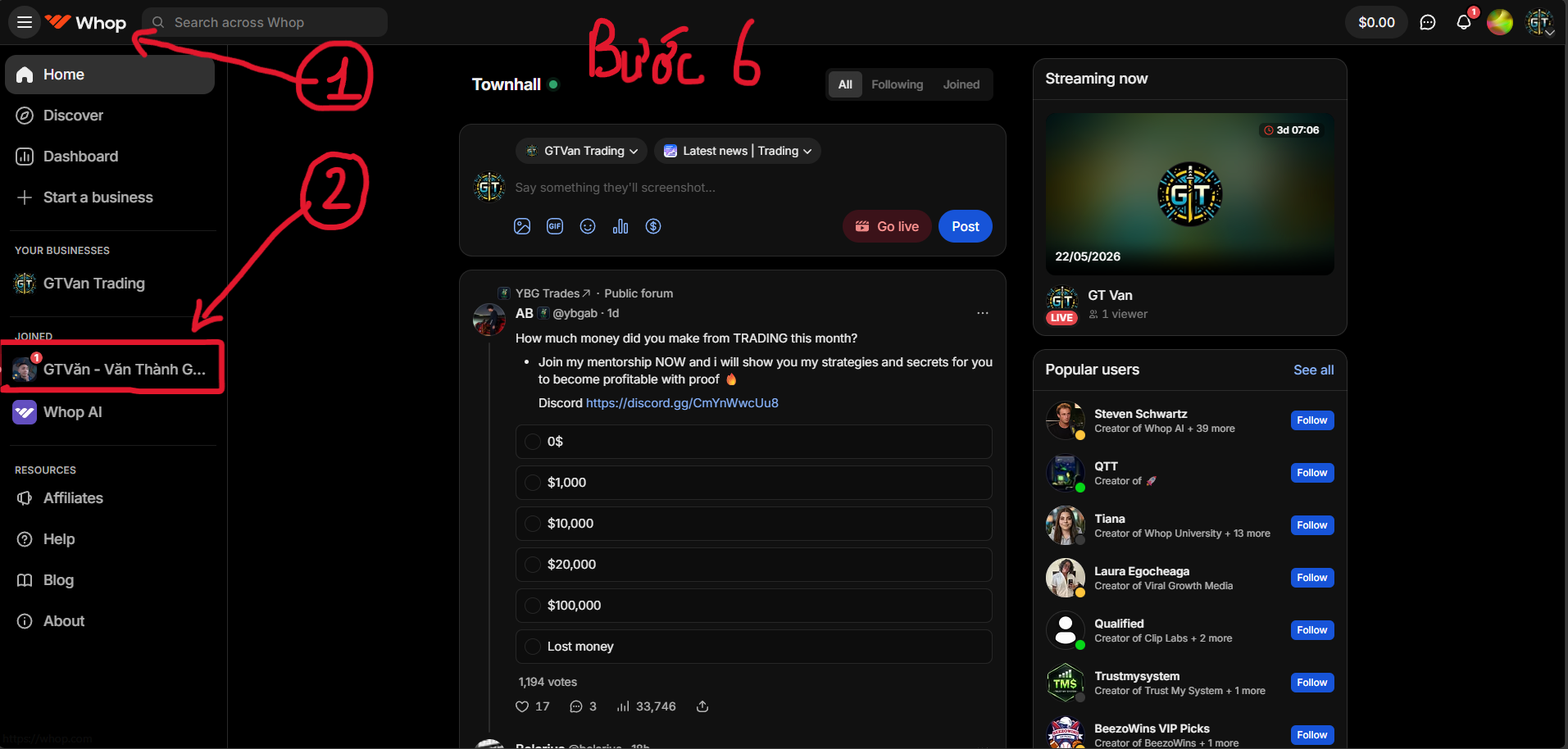 Bước 6